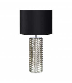 Lampe de table PROUD argentée 1 ampoule