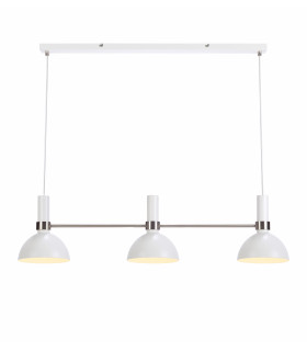 LARRY lampada da soffitto in acciaio a 3 lampadine