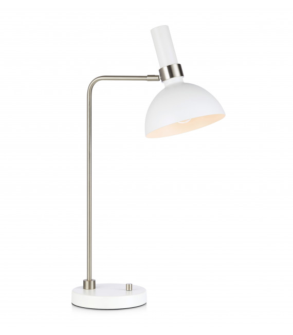 Lampe de table LARRY en acier 1 ampoule