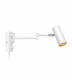 TORINO white wall light 1 bulb
