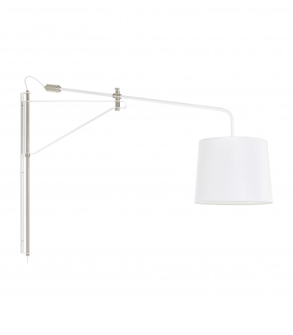 Applique murale PERN blanche 1 ampoule