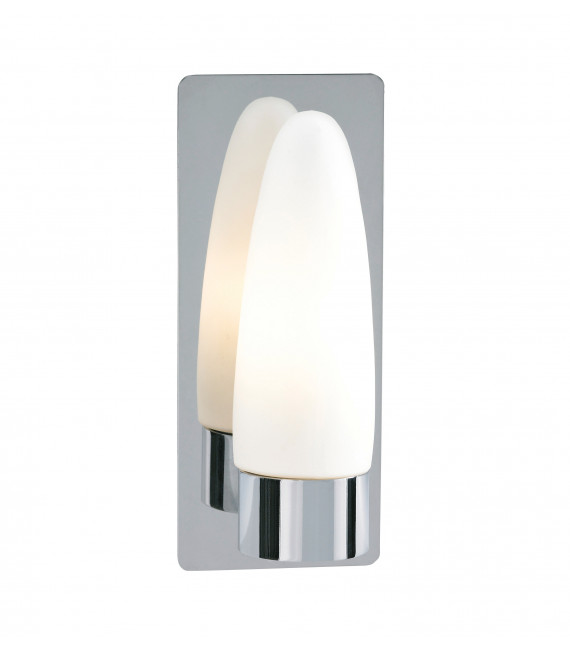 Aplique de baño BULLET cromado con 1 luz
