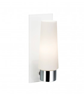 BRASTAD Aplique de baño cromo 1 bombilla