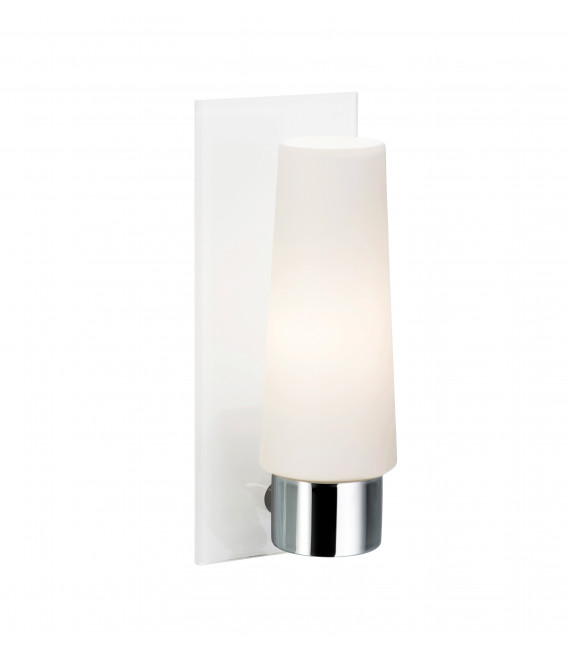 BRASTAD Aplique de baño cromo 1 bombilla