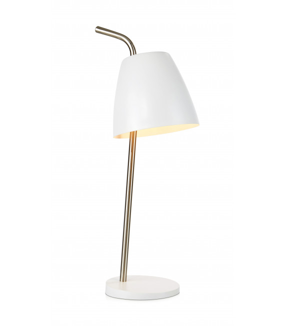 Lampe de table SPIN en acier 1 ampoule