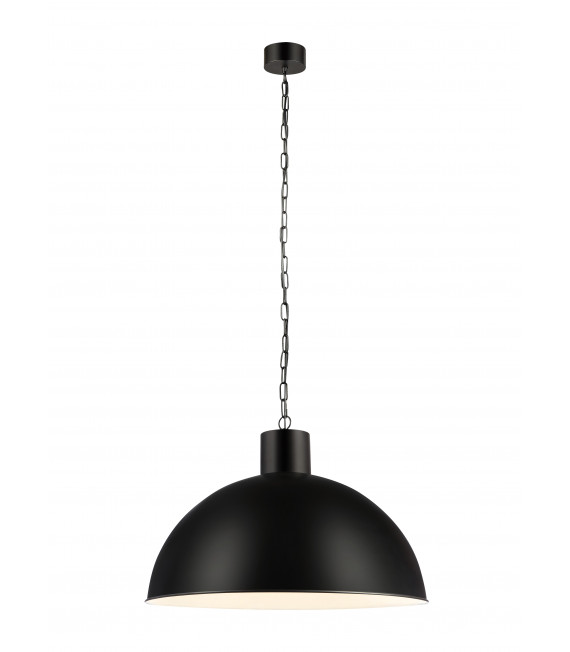 EKELUND XL ceiling light black 1 bulb