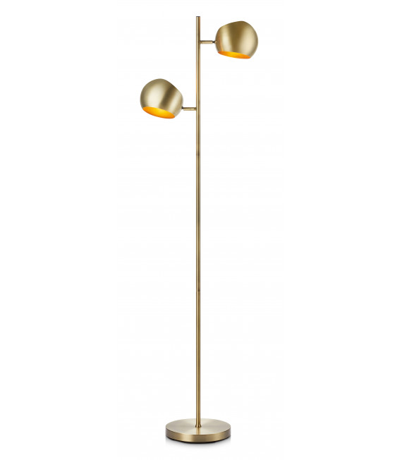 Lampada da terra EDGAR antica 2 lampadine