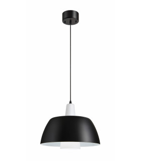 Plafonnier SOLO Noir 1 ampoule