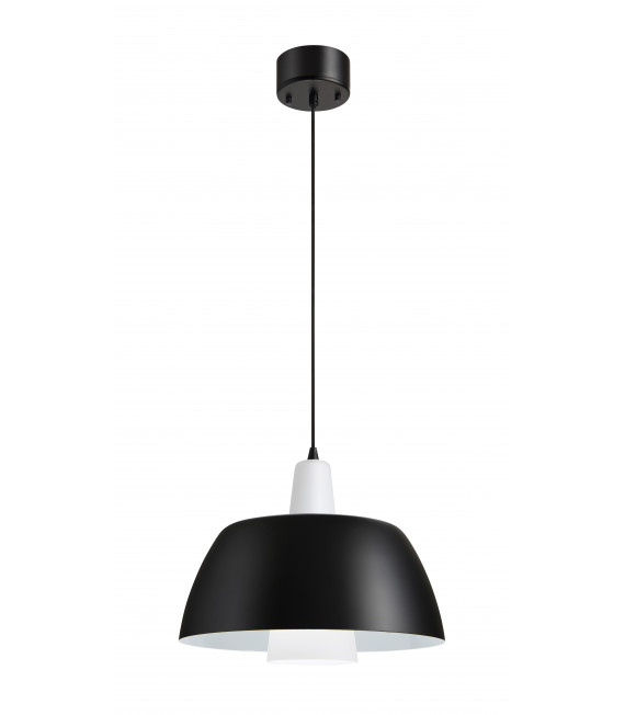 SOLO ceiling light black 1 bulb