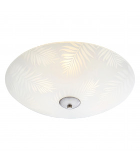 BLAD 43 ceiling light in steel 3 bulbs