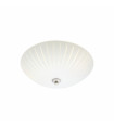 CUT 35 ceiling light in steel 2 bulbs