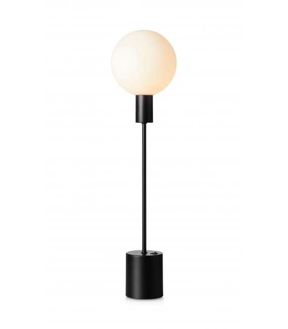 Lámpara de mesa UNO Negro 1 bombilla