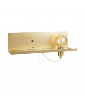 MULTI applique dorata 1 lampadina