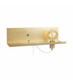 MULTI golden wall light 1 bulb