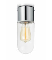 Plafonnier de salle de bains ZEN chromé 1 ampoule