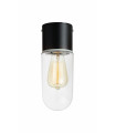 Bathroom ceiling light ZEN Black 1 bulb
