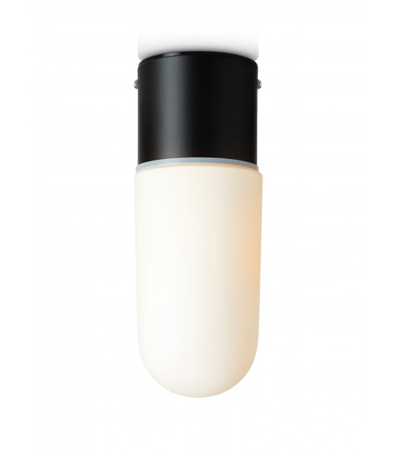 Plafoniera per bagno ZEN Black 1 lampadina