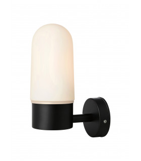 Aplique de baño ZEN negro 1 bombilla