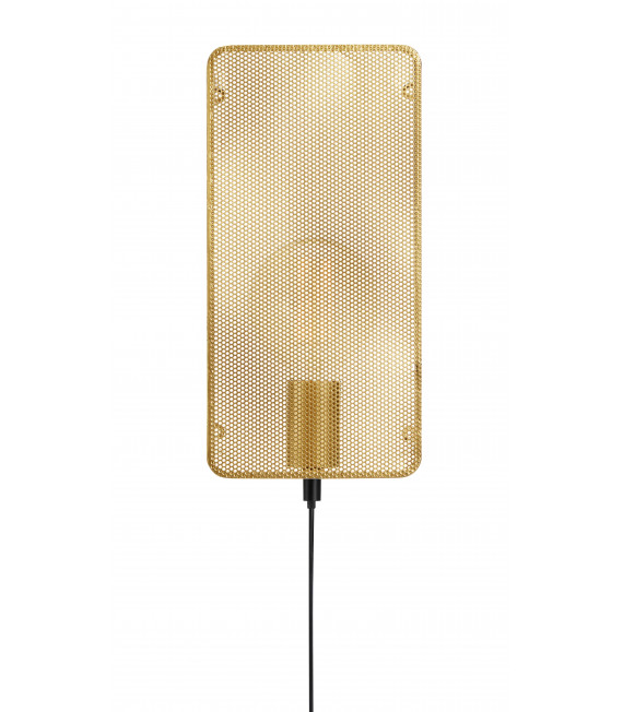 Applique murale MESH dorée 1 ampoule