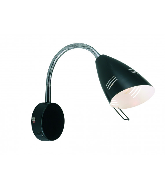 VEJLE Black wall light 1 bulb