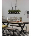 Plafonnier TRAY Noir 3 ampoules