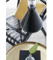 Suspension ZIP chromée 1 ampoule