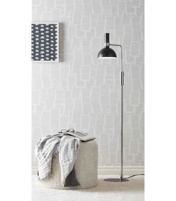 LARRY schwarze Stehlampe 1 Glühbirne
