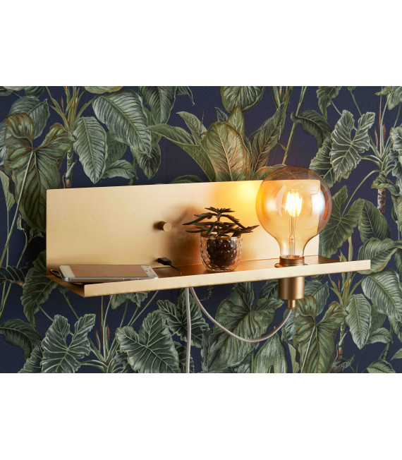Applique murale MULTI dorée 1 ampoule