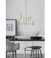 Plafonnier CAPITAL Laiton 6 ampoules