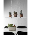 TRAY white ceiling light 3 bulbs