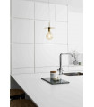 DISC ceiling light brass 1 bulb