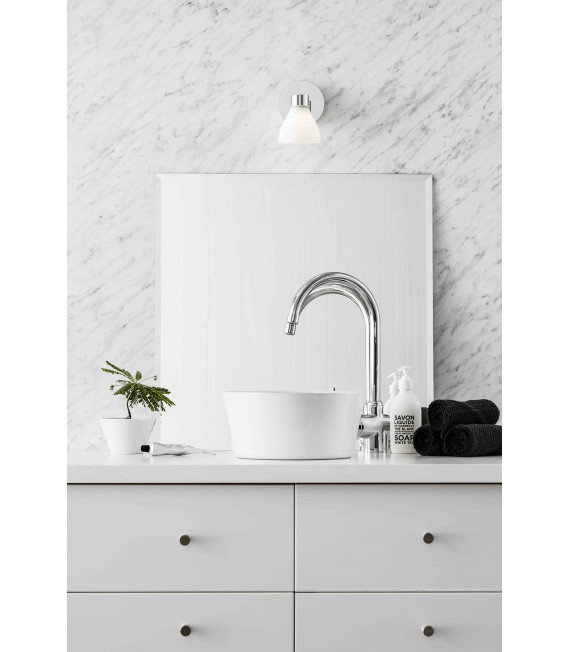 Applique bagno CASSIS cromata 1 lampadina