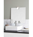 Chrome-plated AVIGNON bathroom wall light