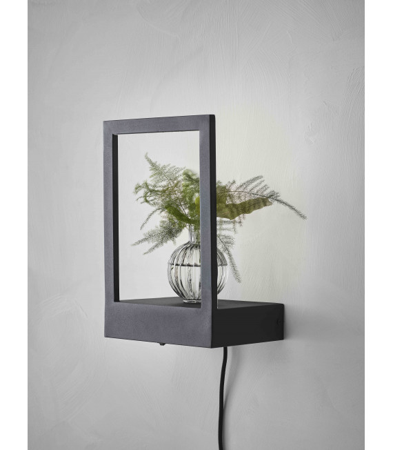 PABLO Black wall light 1 bulb