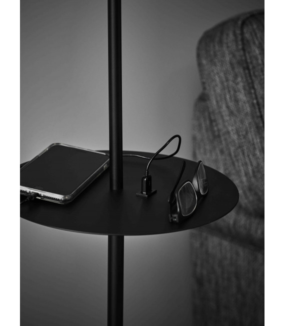 Lampadaire LINEAR Noir 1 ampoule