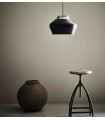 KOM ceiling lamp in steel 1 bulb
