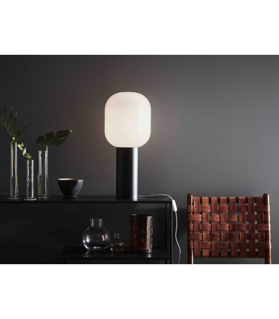 BROOKLYN Tischlampe schwarz 1 Glühbirne