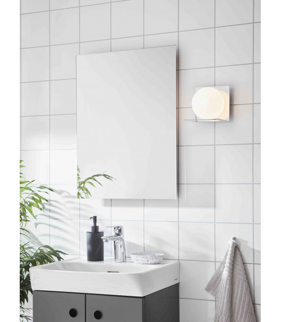 ZENIT Badezimmer Wandleuchte Chrom 1 Glühbirne