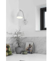 Applique murale FREDRIKSHAMN blanche 1 ampoule
