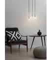 Plafonnier ROCKFORD chromé 3 ampoules