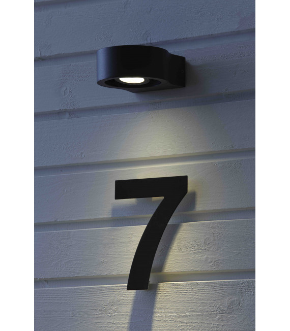 DIRECT gray garden wall light 2 bulbs
