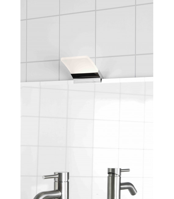 Applique da bagno cromata METZ