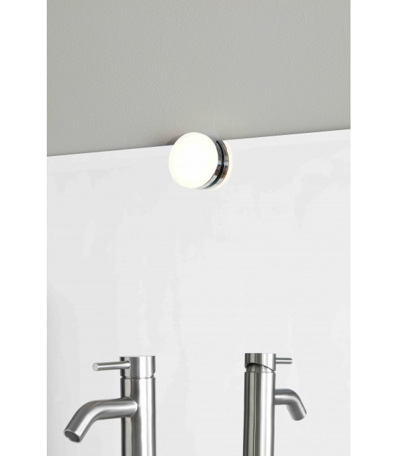 Chrome-plated AVIGNON bathroom wall light