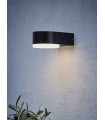 MONZA Black garden wall light