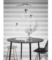 SICILY ceiling light chrome 3 bulbs