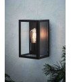 PELHAM Black garden wall light 1 bulb