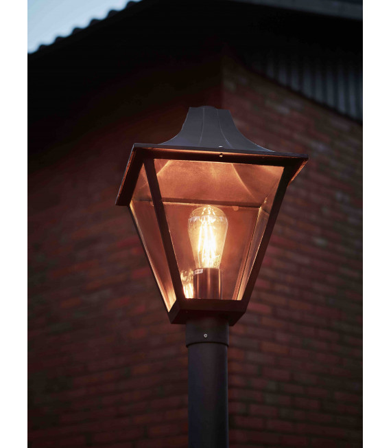 DANDY black garden lamp 1 bulb