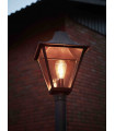 DANDY black garden lamp 1 bulb