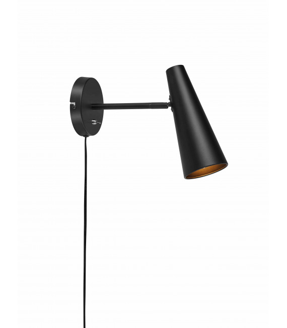 PEAK Aplique negro 1 bombilla
