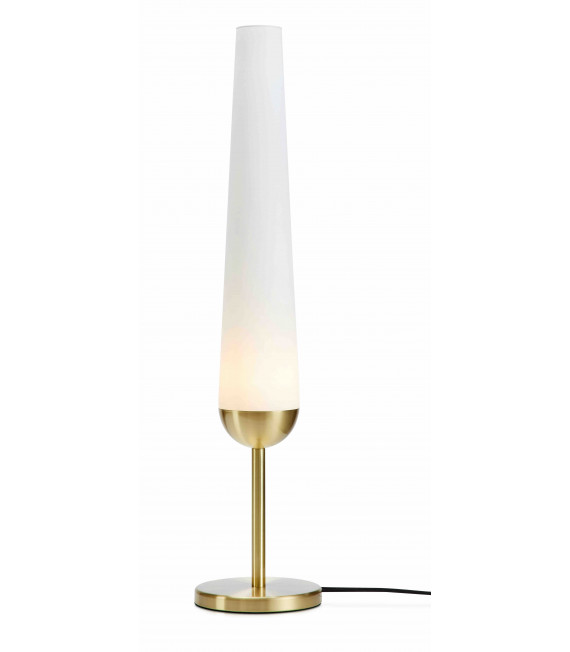 Lampada da tavolo BERN in ottone spazzolato 1 lampadina